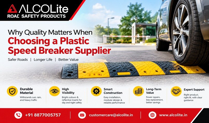 Why Quality Matters When Choosing a Plastic Speed Breaker Supplier